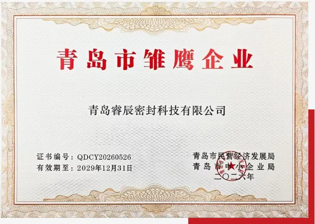 Roghnaíodh Qingdao Ruichen Sealing Technology Co., Ltd mar 2026 Qingdao 